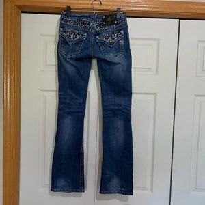 Miss Me Style JP6063B Size 26 Jeans Long Tall